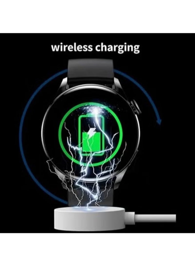 Hommtel GT5 Ultrathin Smartwatch – 1.28" Color Display, Fitness Tracking, Heart Rate Monitor, Sleep Tracker, Waterproof, Long Battery Life, Smart Notifications - Image 4