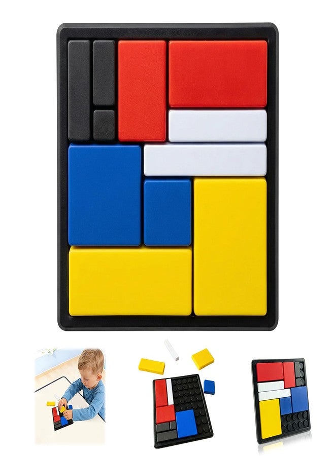 Tydlig Logic Puzzle Brain Teaser Game for Kids and Adults, 88 Challenges with 4 Difficulty Levels, Portable Brain Training Logic Puzzle Game for Travel, Learning and Thinking Fun - Image 1