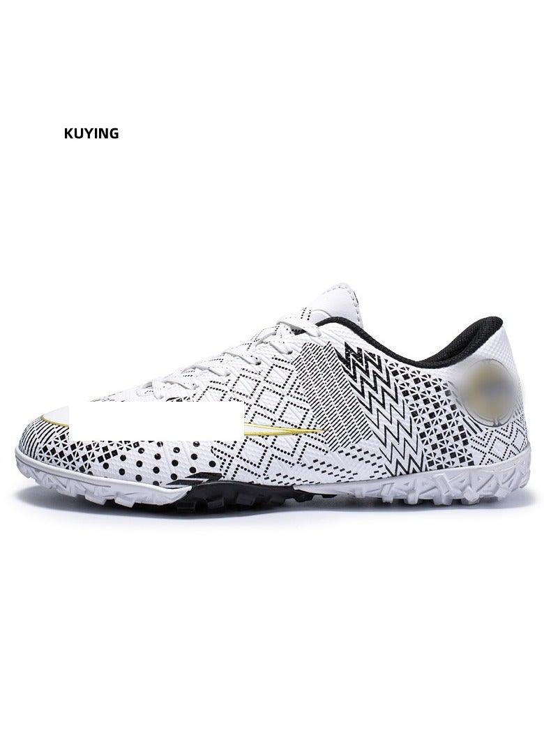 KUYING New Type Of Broken Nail Anti Slip Football Shoes