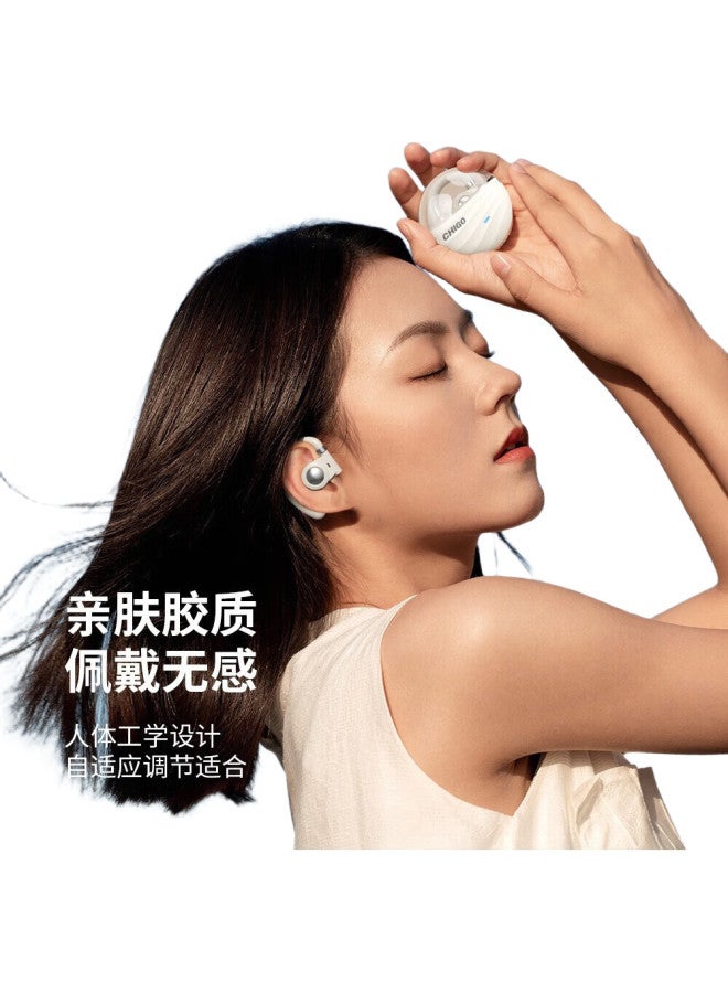 CHIGO Bluetooth Headphones, Bone Conduction Concept, Ipx4 Waterproof, Enc Calling Noise Reduction, Open-Ear Non-In Sports Running Headphones - Image 2