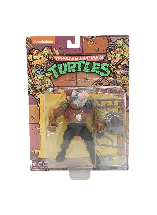 Teenage Mutant Ninja Turtles سلطعون النينجا المتحولون: تمثال بيبوب الأساسي الكلاسيكي الأصلي 4 بوصات  - Image 1