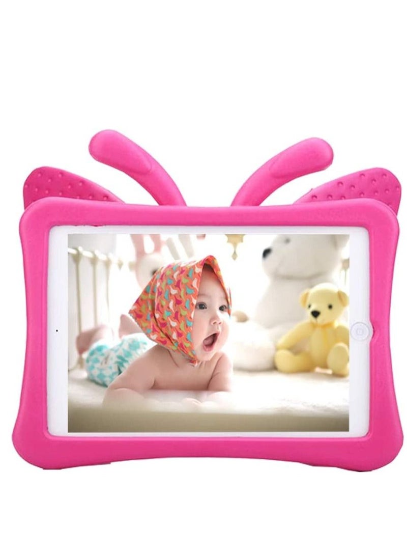 iPad 9th 8th 7th Generation Case Kids Girls, Cute Butterfly Shockproof EVA Foam Super Protection Stand Cover for iPad 2021 2020 2019 10.2" and iPad Air 3 Pro 10.5" - Image 2