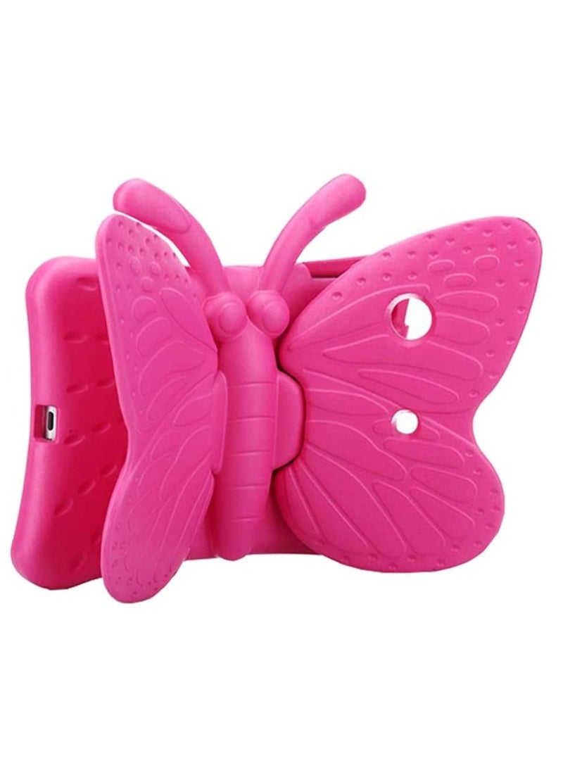 iPad 9th 8th 7th Generation Case Kids Girls, Cute Butterfly Shockproof EVA Foam Super Protection Stand Cover for iPad 2021 2020 2019 10.2" and iPad Air 3 Pro 10.5" - Image 3