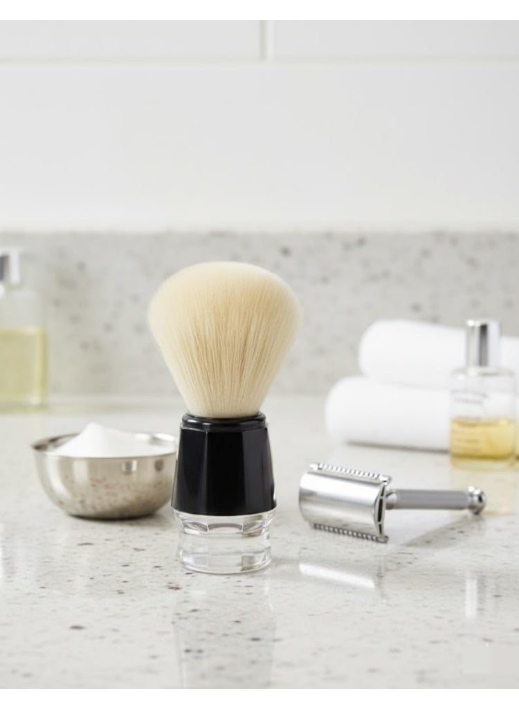 Professional Men’s Shaving Brush for Smooth Wet Shaving – Soft Bristle Beard Brush for Rich Foam Application, Ideal for Home & Barber Salon Use –  Grooming Tool for Men MULTICOLOUR - Image 2