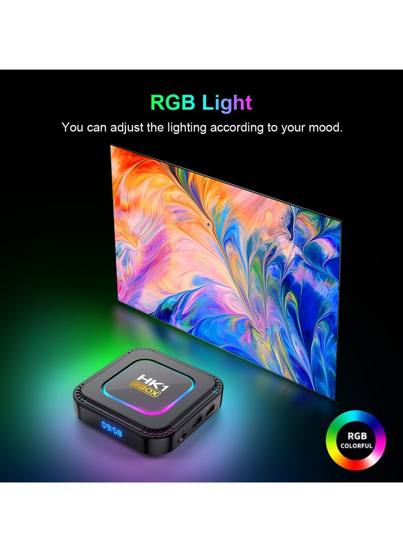 HK - Smart Android 13.0 TV Box 13.0 Support 2.4G/5.8G Wifi6 1000M Ethernet LAN Bluetooth 5.0 3D/8K Set Top TV Box - Image 1