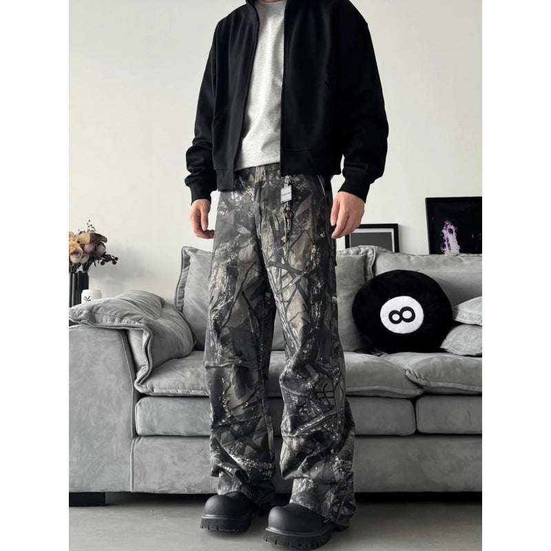 Unisex Casual Daily Denim Jeans - Image 2