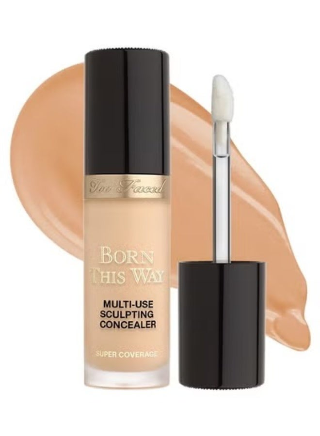 Too FacedCosmetics Too Faced Born This Way Super Coverage Multi-Use Concealer Natural Beige - light medium with neutral undertones 13.5ml - Image 1