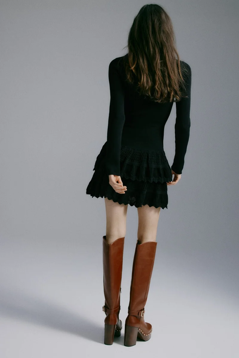 H&M  Tiered-skirt dress for Women | Best Price UAE