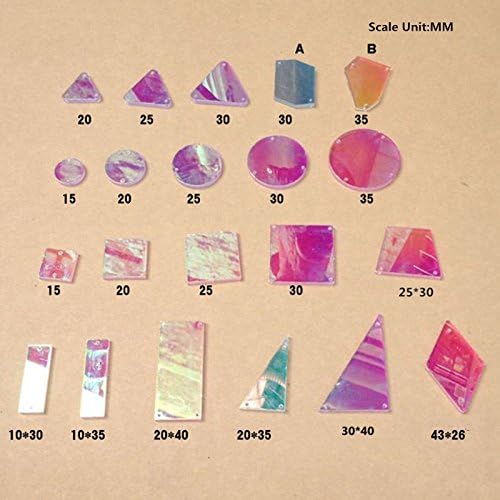 MEYA Sew On Acrylic Crystal ABCrystal Flatback Glass Rhinestones with Holes for Wedding Dress Clothing Bags Shoes Decoration Accessory - Image 3