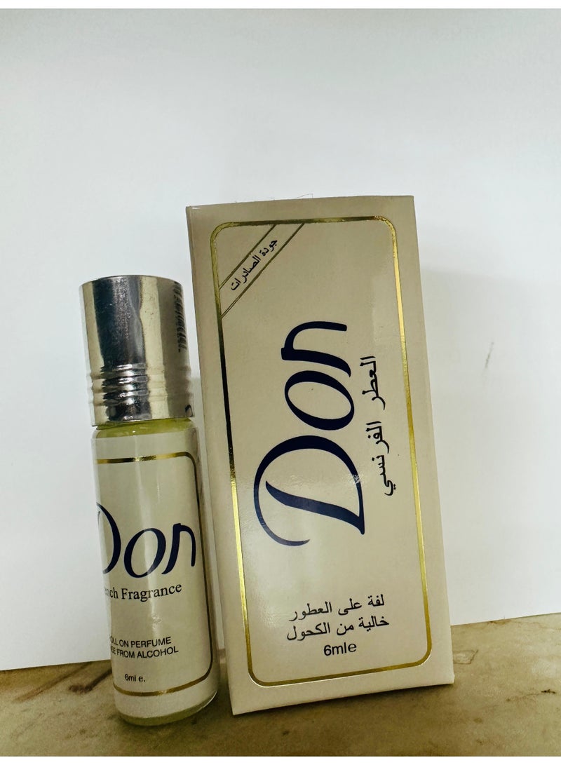 دون French Fragrance Roll On Perfume 6ml - Image 1