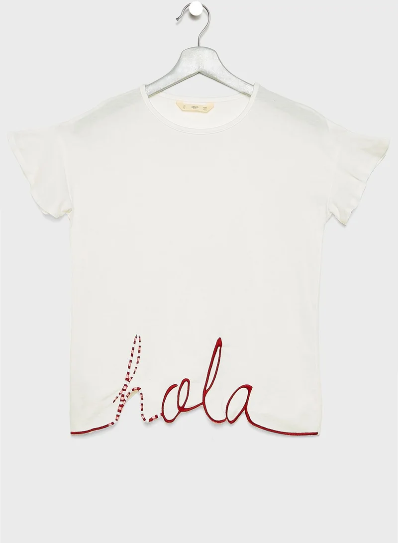 MANGO Kids Hola Top
