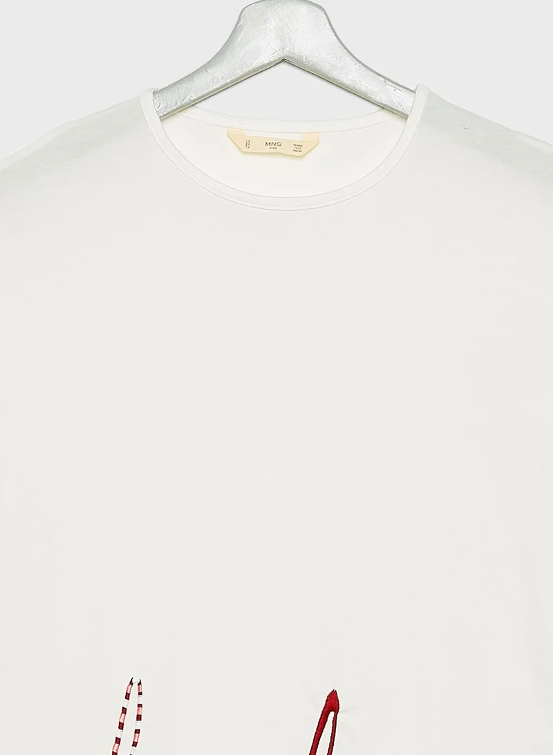 MANGO Kids Hola Top