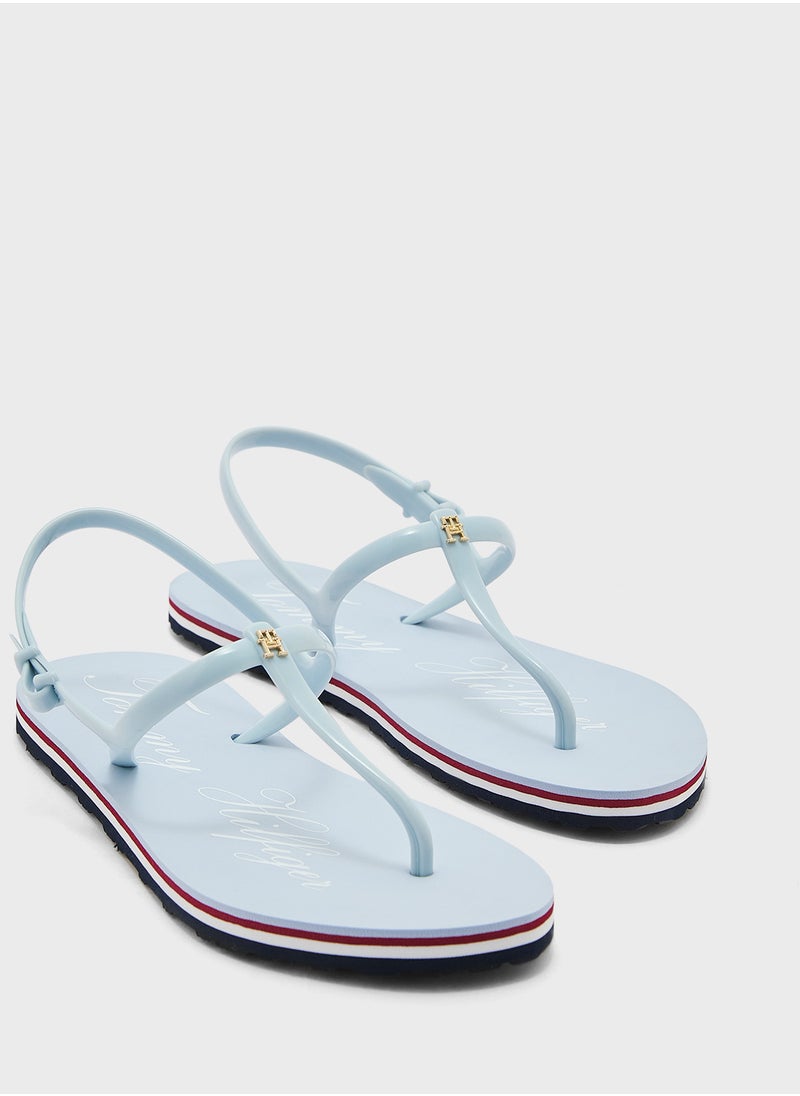TOMMY HILFIGER - Multi Strap Flip Flop - Image 1