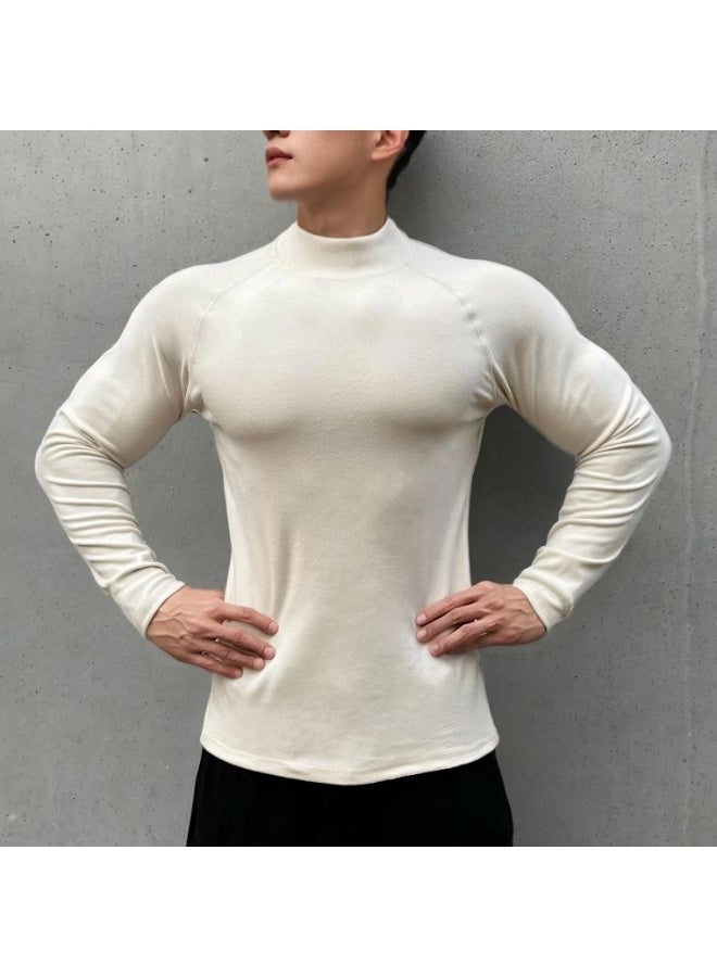Shirt Men Long Sleeve  Cool Dry Men's Athletic Workout Running T-Shirt Tops  Sports Rash Guard Base Layer