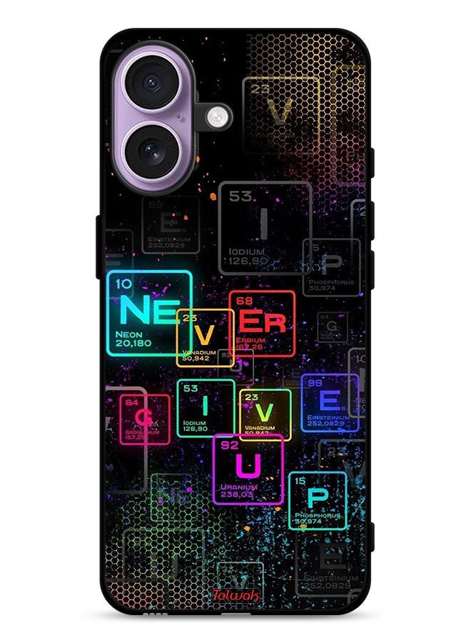 Tolwak Apple iPhone 17 Protective Case Cover Never Give Up Art - Image 1