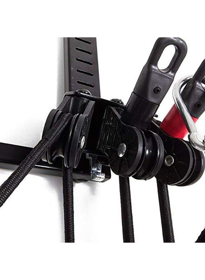 Sky Land Tower 200 Door Gym | 95KG Adjustable Resistance | 200+ Home Exercises | Strength Training Kit | Full Body Workout | Easy No-Screw Door Installation | Heavy-Duty Frame | Home & Gym EM-1816 - Image 5