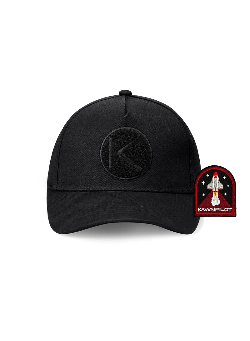 KAWN.YOGA Cap With Exchangeable Badges/Logo