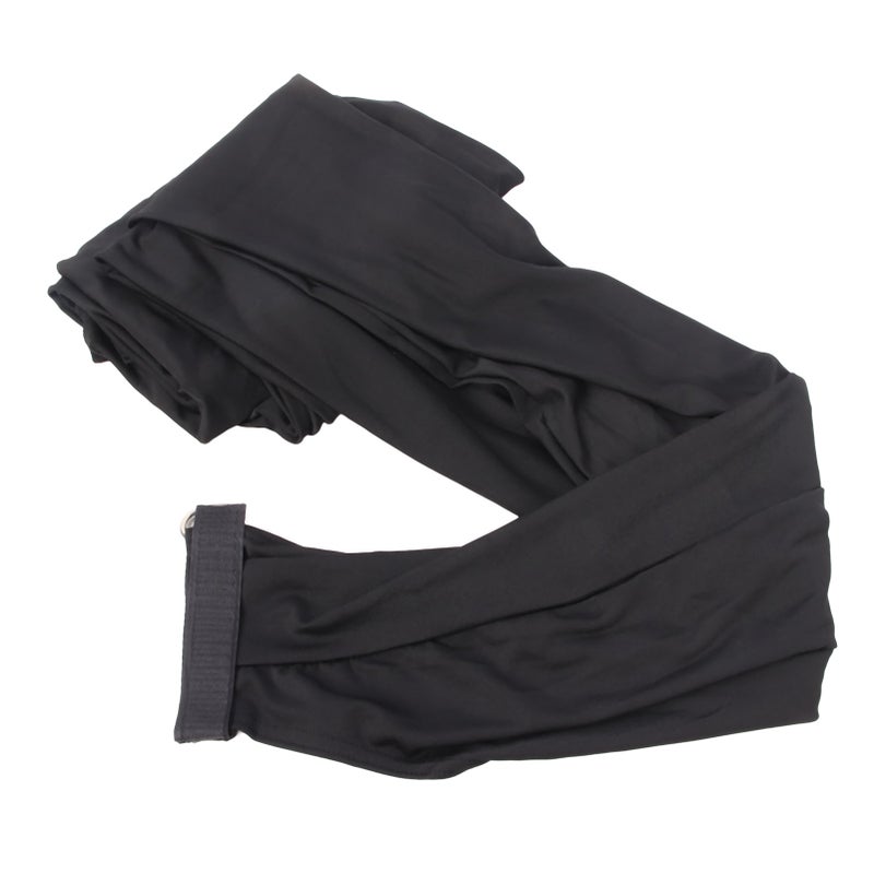 Speaker Stand Cover DJ Tripod Stretch Skirt Adjustable Stretchable Polyurethane Fiber Skrim Black - Image 2