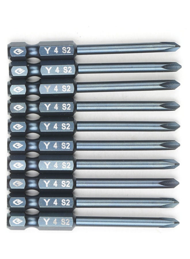 NIBEMINENT 10-Piece Screwdriver Bit Set Silver  - Image 4
