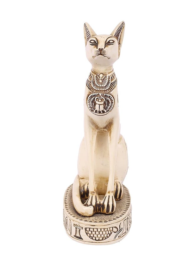 Statue Of Egyptian Cat Bastet Goddess Made Of Polystone