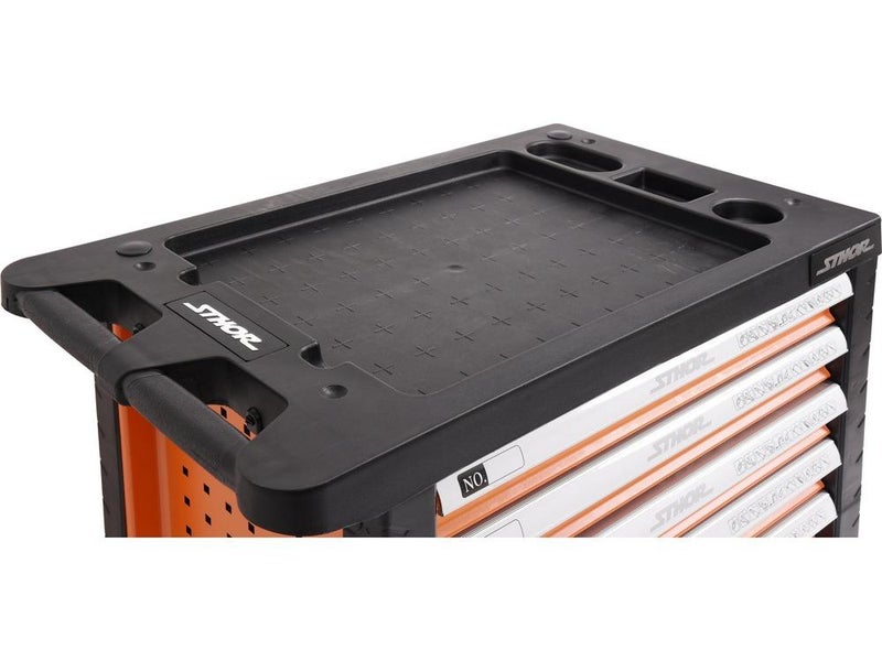 Sthor 6 drawer chest on wheels with 302pcs tools 58550 - Image 3