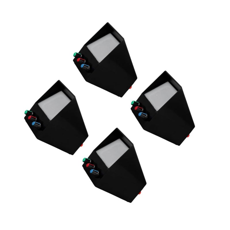 4 Pcs Optics Experimental Equipment Three Primary Colors Teaching Instruments Brightness Demonstrator - Image 1