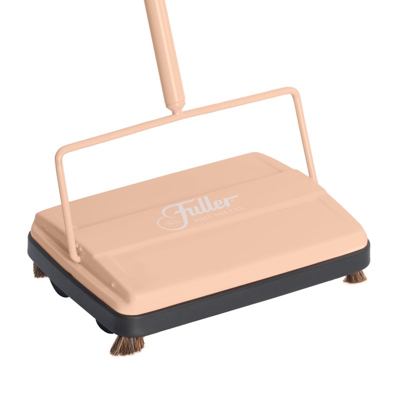 Fuller Brush 17073 Electrostatic Carpet & Floor Sweeper - 9" Cleaning Path - Lightweight - Ideal for Crumby Messes - Works On Carpets & Hard Floor Surfaces - Peach - Image 1