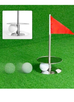 Golf Putting Hole, 360° Golf Green Practice Hole Cup Indoor and Outdoor, Portable Putting Hole for Golf Putt Training, Durable Stainless Steel and Aluminum - pzsku/Z350B73F03A581A724F90Z/45/_/1709091201/aeeec774-027d-479f-a2cd-7ade00f57936