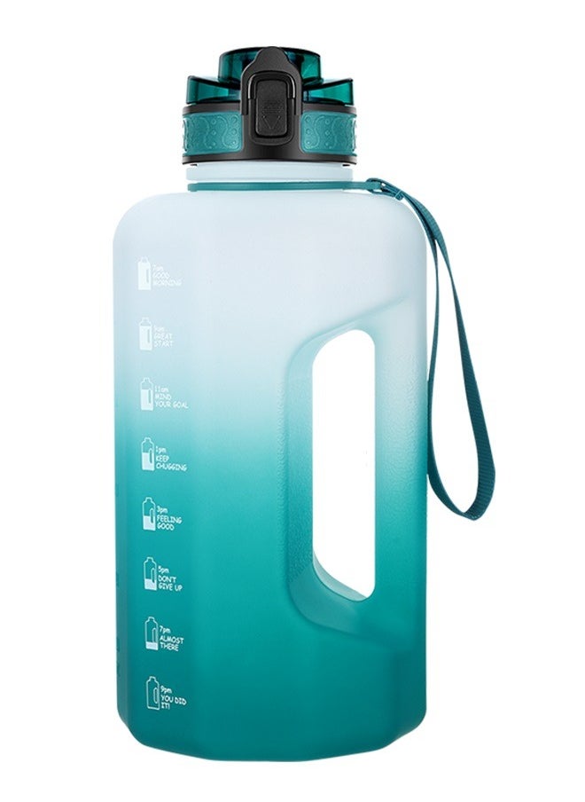 GEMFUL - 2.2l Big Water Bottle with Handle 2.2 Litre Leak Proof BPA Free 73oz Large Capacity Daily Drinking Jug for Gym Fitness Sport Outdoor - Image 1