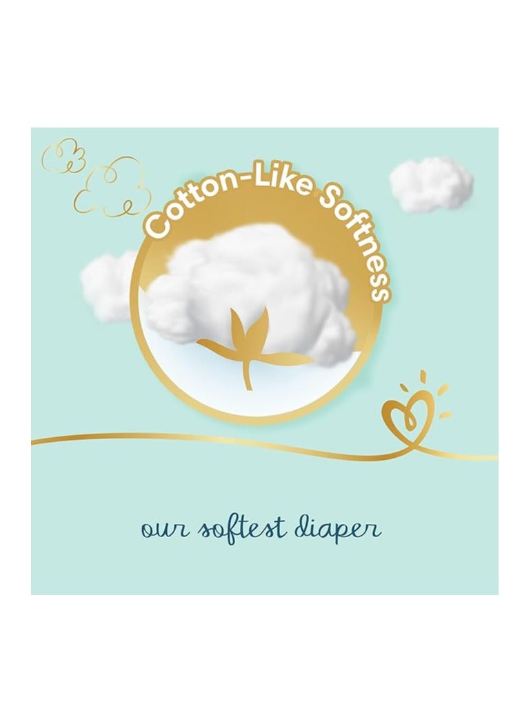 Pampers Premium Care Diapers, Size 4+, 10-15 kg, The Softest Diaper and the Best Skin Protection, 88 Baby Diapers - Image 2