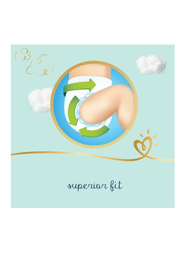 Pampers Premium Care Diapers, Size 4+, 10-15 kg, The Softest Diaper and the Best Skin Protection, 88 Baby Diapers - Image 5