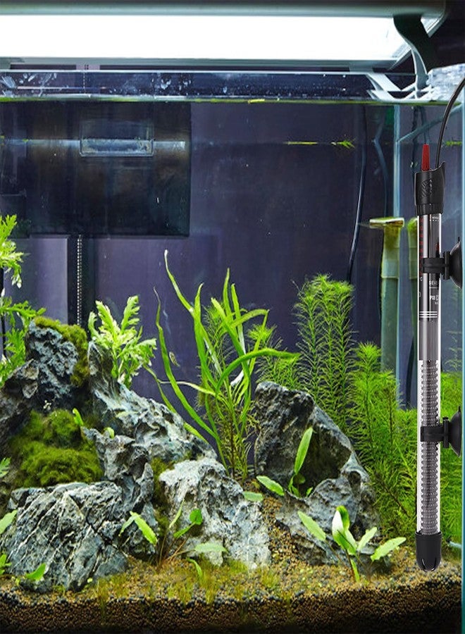 سخان صغير لأحواض السمك، سخان غاطس صغير بقدرة 25 واط، سخان قابل للتعديل لأحواض سمك البيتا مع شاشة عرض درجة الحرارة، مناسب لأحواض المياه العذبة والمالحة حتى سعة 30 لترًا/8 جالونات. - Image 5