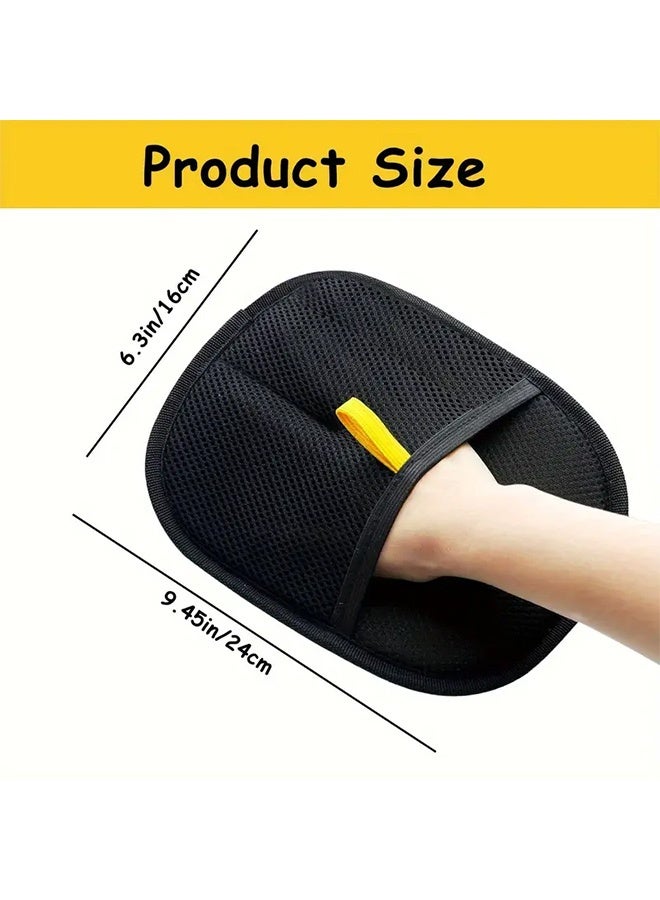 Pet Hair Remover Glove, Electrostatic Removal Gloves for Pet Hair, Pet Hair Remover Gloves for Dog & Cat, Reusable Pet Hair Remover Glove for Carpet, Couch, Clothing, Furniture
