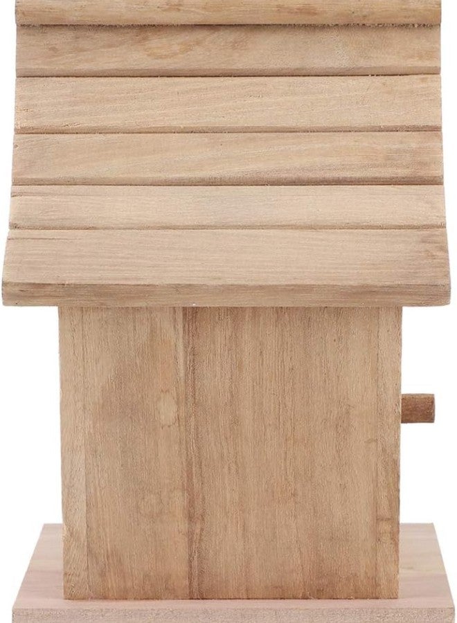 كلاراكو صندوق تربية الطيور الخشبي، بيت الطيور المعلق، مستلزمات الحيوانات الأليفة للببغاوات، الطيور الصغيرة - Image 1