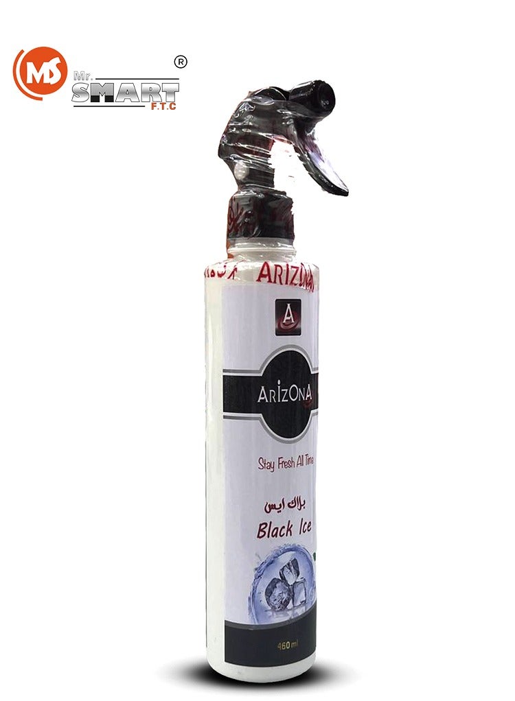 MR.SMART Arizona Black Ice Air Freshener Spray, 450ml, 6-in-1 Action, Essential Oil-Inspired - Image 1