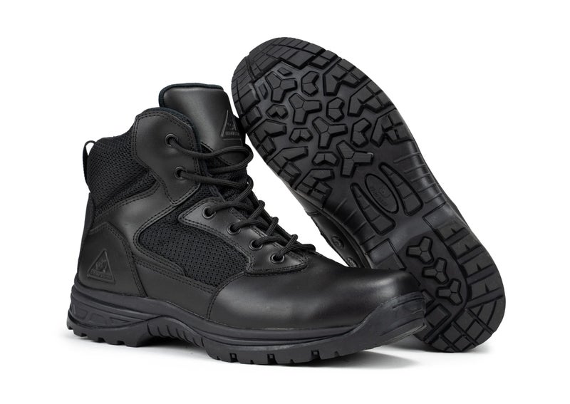 RYNO GEAR 6" Coolmax Tactical Combat Boots (Black, us_footwear_size_system, adult, men, numeric, medium, numeric_11_point_5) - Image 1