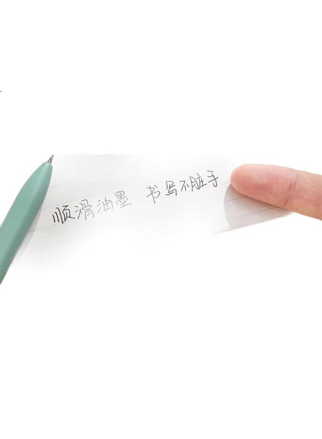 Lopet Fragrant Gel Pen, Quick-Drying, High-Quality, Exam Pen For Students, 0.5Mm Black Pen, Smooth Writing For Middle School Students, Black Ink Pen, Signature Pen, Ballpoint Pen, 4-Piece Set Lt-1388 - Image 2