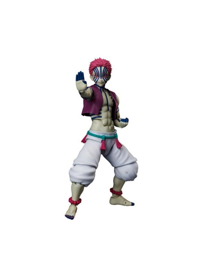 MEGA CONSTRUX Demon Slayer Kimetsu no Yaiba: Akaza Figma Action Figure by FREEing 