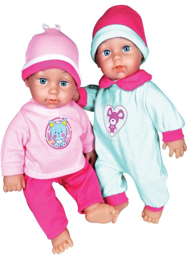 Lissi Twin Baby Dolls in Twin Jogger Stroller - Image 4