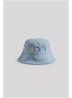 mothercare Blue Animal UPF50+ Sun Hat  - Image 1