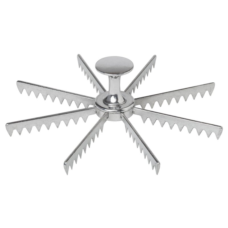 Mrs. Anderson's Baking Mrs Andersons Baking Pie Marker Guideline and Portion Divider 8 SliceSilver 