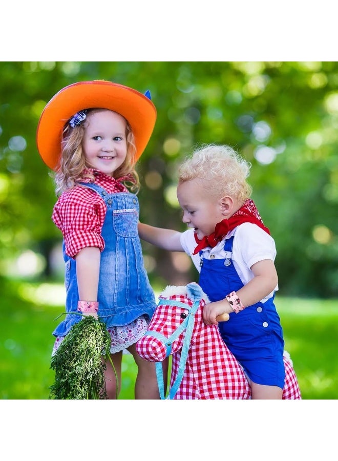 Junkin 48 Pcs Horse Party Favors Kids Western Party Slap Bracelets Disco Pink Cowgirl Cowboy Gifts Wristbands for Western Theme Birthday Party Supplies Stuffers Last Rodeo Bachelorette Prizes - Image 3