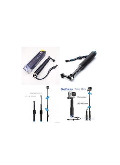 General Selfie Stick Goeasy Pole Mini For Gopro,Black&Blue  - Image 2
