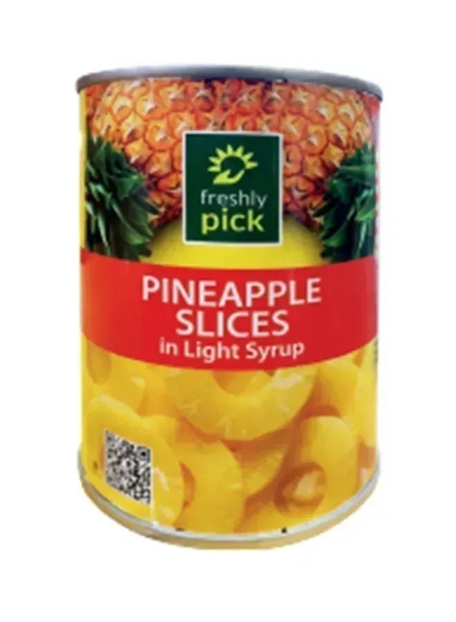 freshly pick Canned Pineapple Slices In Light Syrup, Thailand