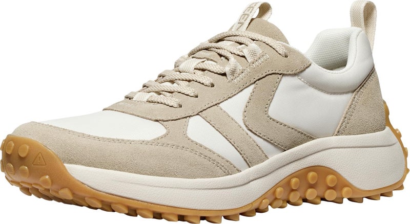 KEEN Men's KS86 Comfortable Durable Retro Style Sneakers, Safari/Birch, 10 - Image 1