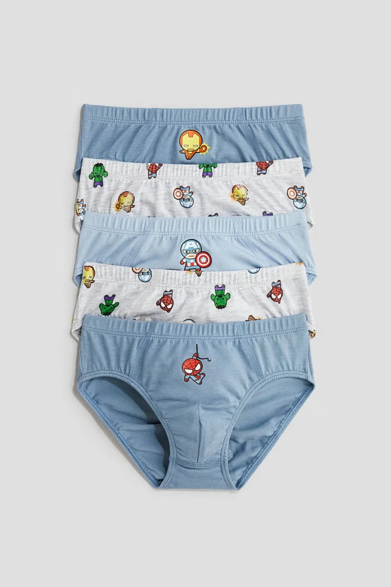 H&M 5-pack printed boys’ briefs