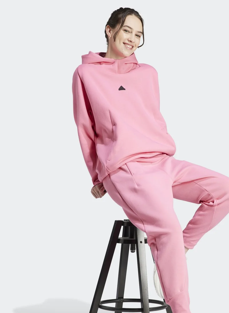 adidas هودي رياضي Z.N.E. بشعار الماركة بنطال رياضي
