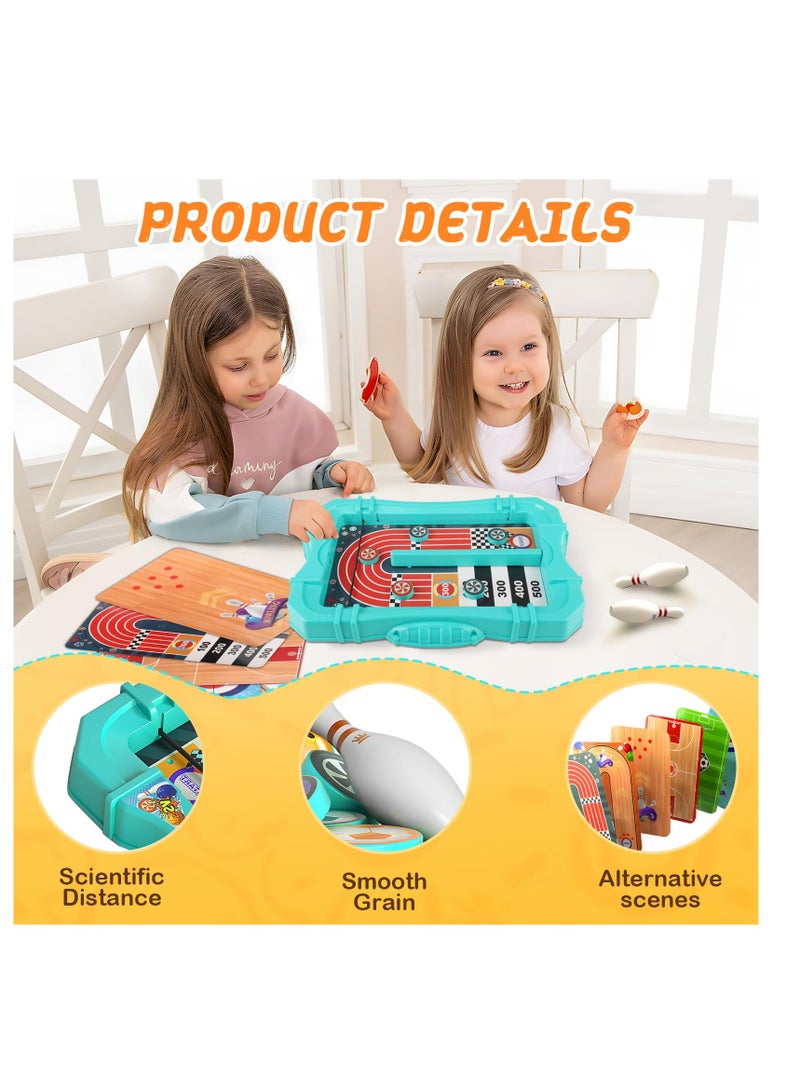 سيوسي لعبة كرة القدم السريعة حبال عفريت، 6 في 1 لعبة لوحة فوز كرة القدم، مجموعة ألعاب كرة قدم الطاولة للأطفال، لعبة رياضية عائلية للأطفال والكبار وحفلات أعياد الميلاد وكأس العالم - Image 3