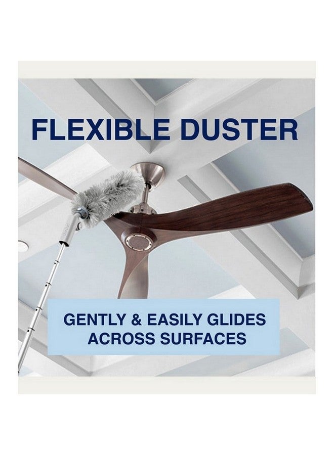 BONA High Performance Dusting System Flexible Extendable Dusting Kit White and Grey 73 x 5.99 x 11.99 cm WM710013638 - Image 5