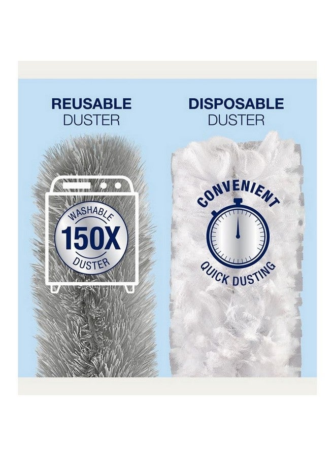 BONA High Performance Dusting System Flexible Extendable Dusting Kit White and Grey 73 x 5.99 x 11.99 cm WM710013638 - Image 4